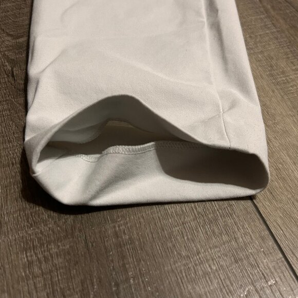 Lafayette 148 New York Murray Crop Slim Leg Pull-On Stone Color Pants Size Large - Picture 11 of 11